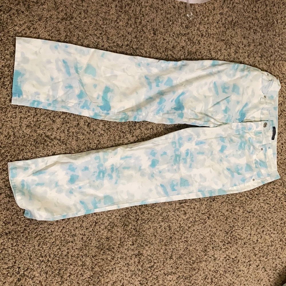 Tye-dye pants